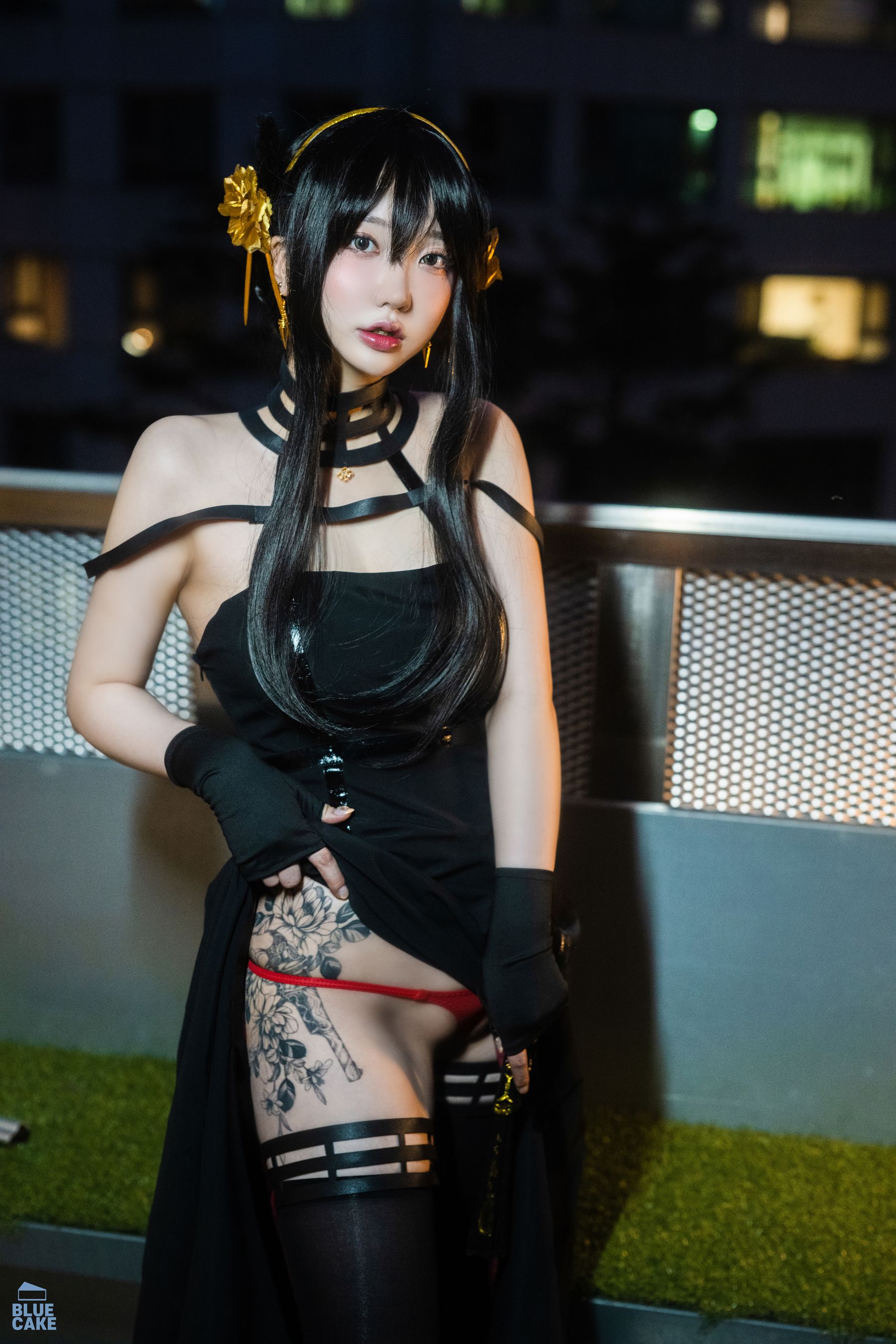 [BLUECAKE] YeEun – Black Rose [81P]-lcoser