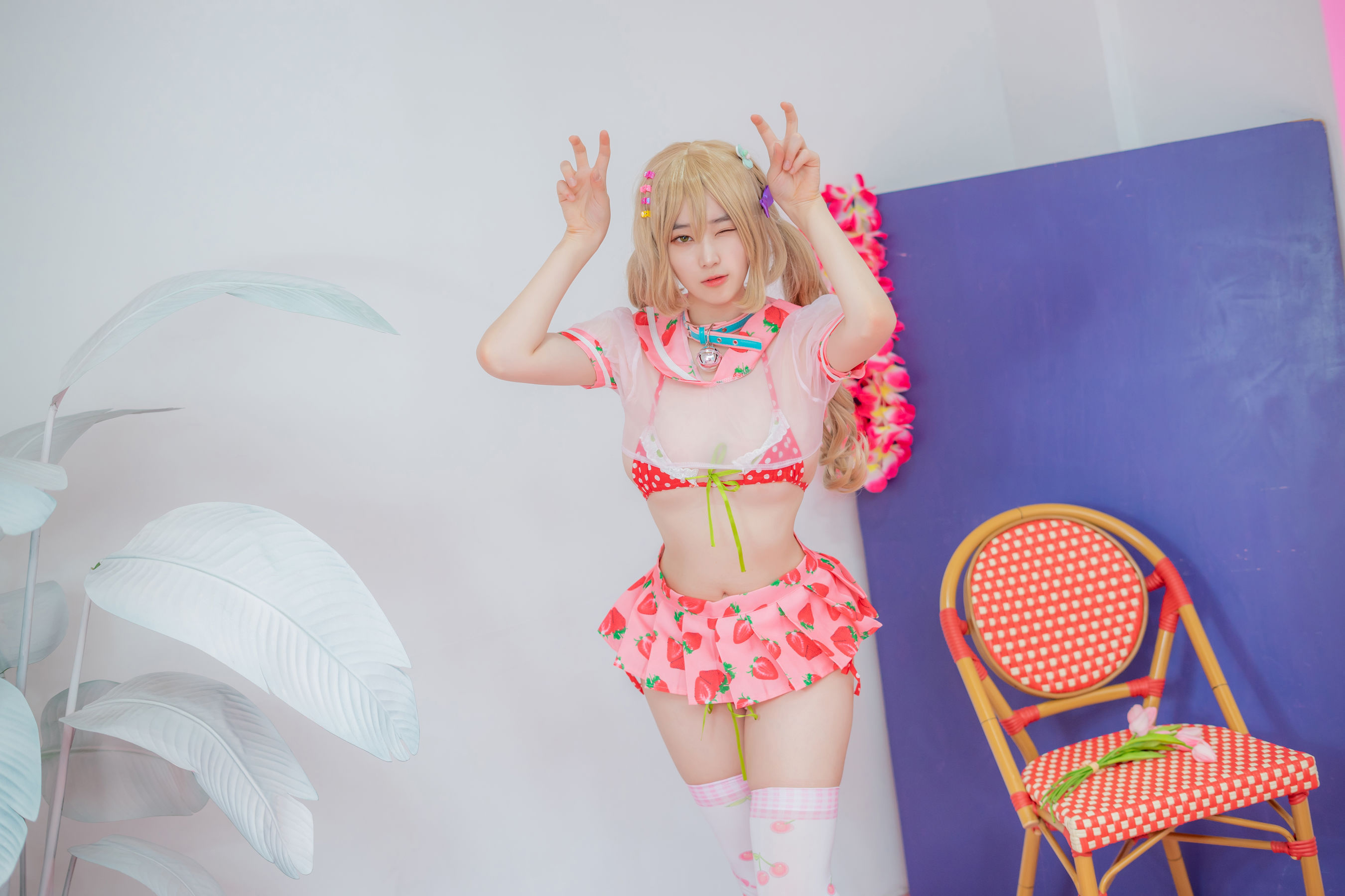 [CreamSoda] Bambi – Over knee socks [140P]-lcoser