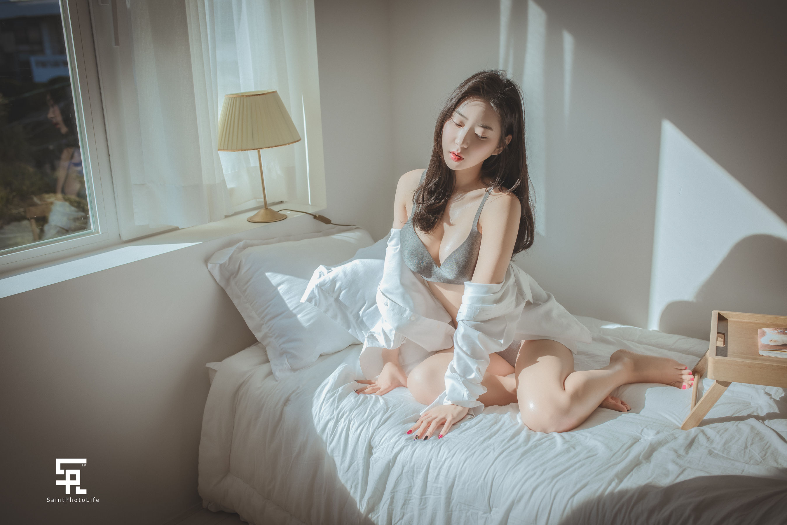 [saintphotolife] 韩国妹子申才恩(Zennyrt) – Romance [40P]-lcoser