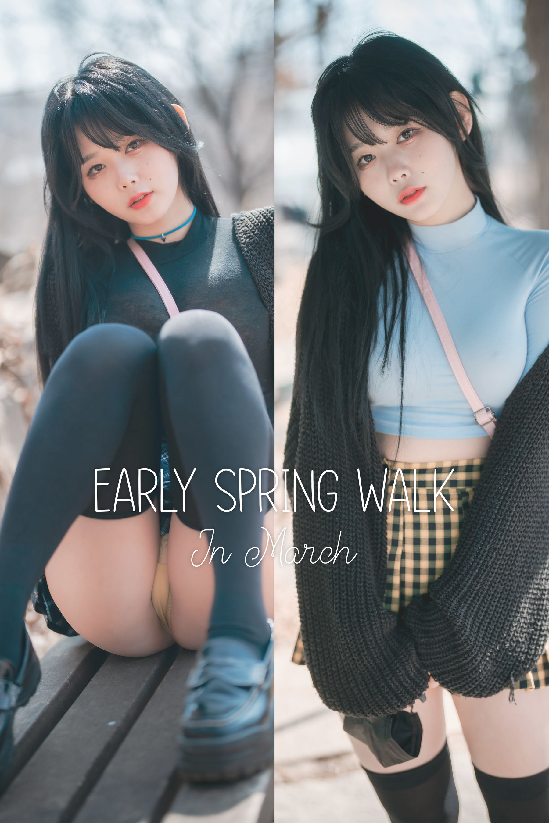 [DJAWA] Zia – Early Spring Walk in March [141P]-lcoser