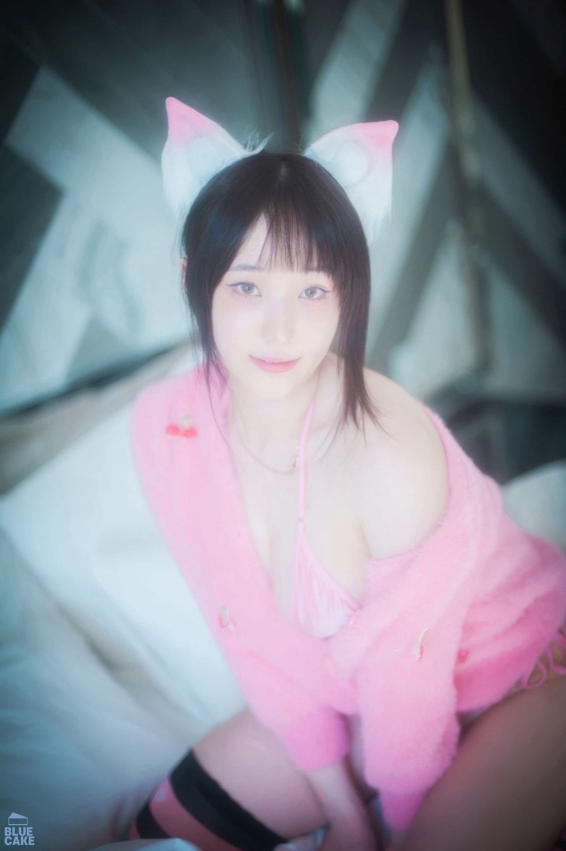 [BLUECAKE] Bambi – Naughty Cats Pink & Mint [168P]-lcoser