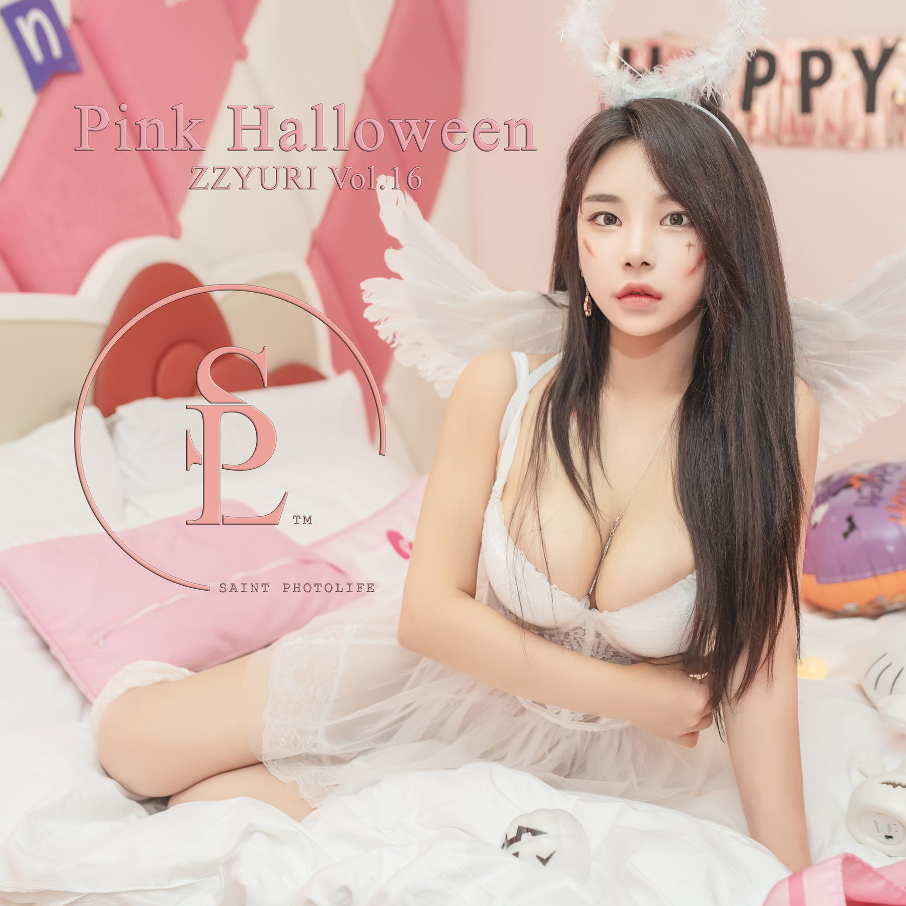 [saintphotolife] Zzyuri – Vol.16 Pink Halloween [58P]-lcoser