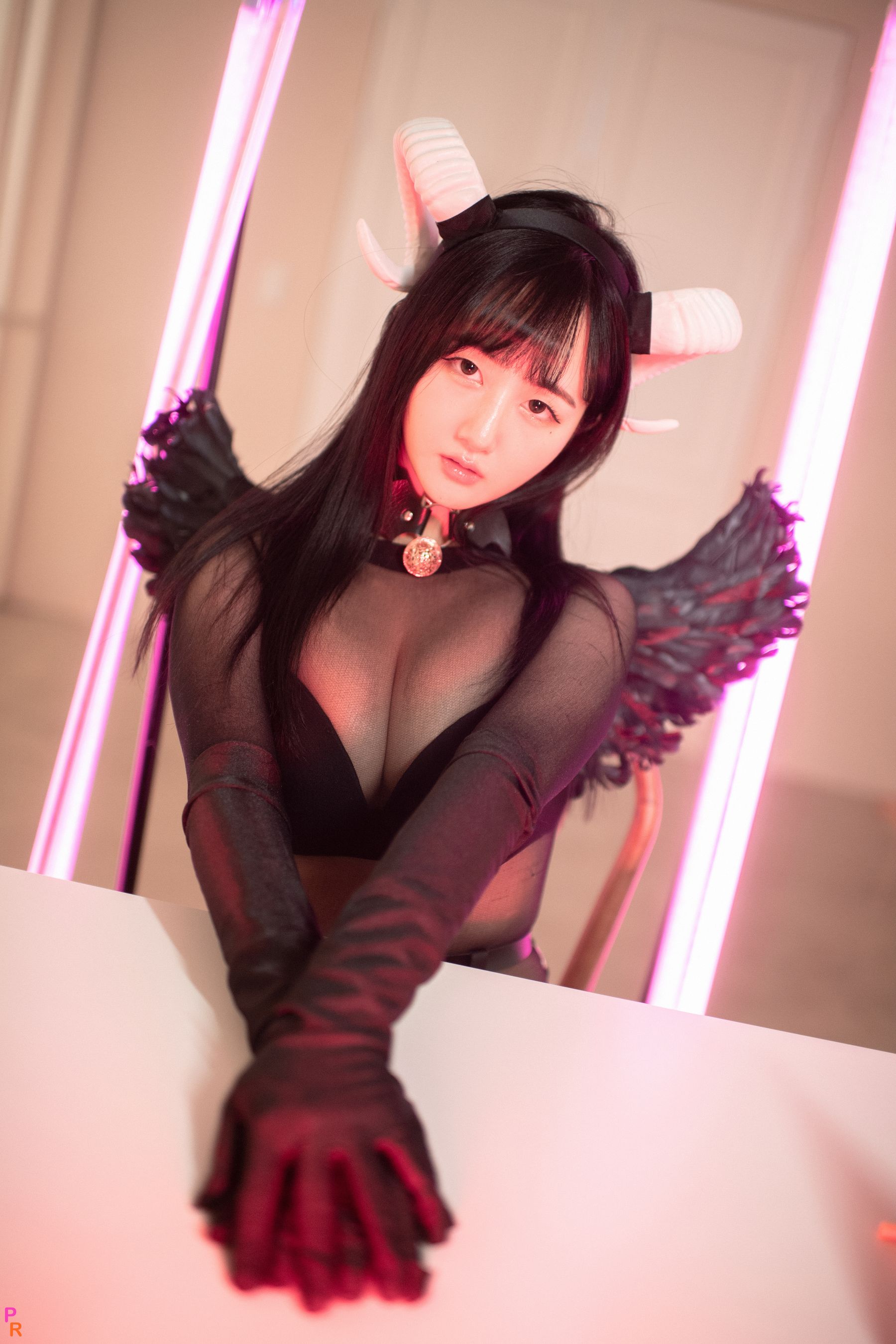 [PINK RIBBON] Jina – Succubus perspective [59P]-lcoser
