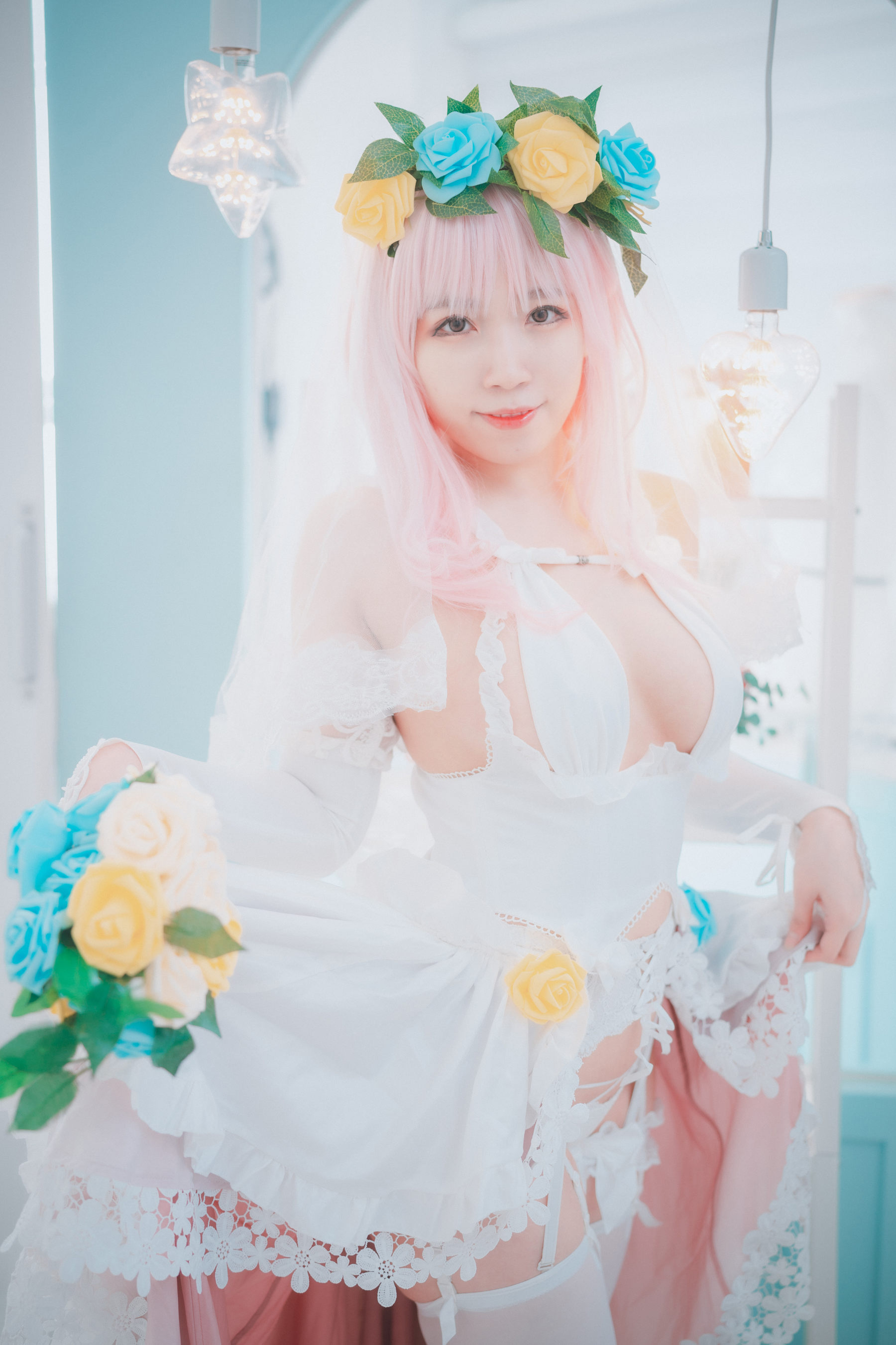 [DJAWA] Myaron – Super Sonico White Wedding [25P]-lcoser