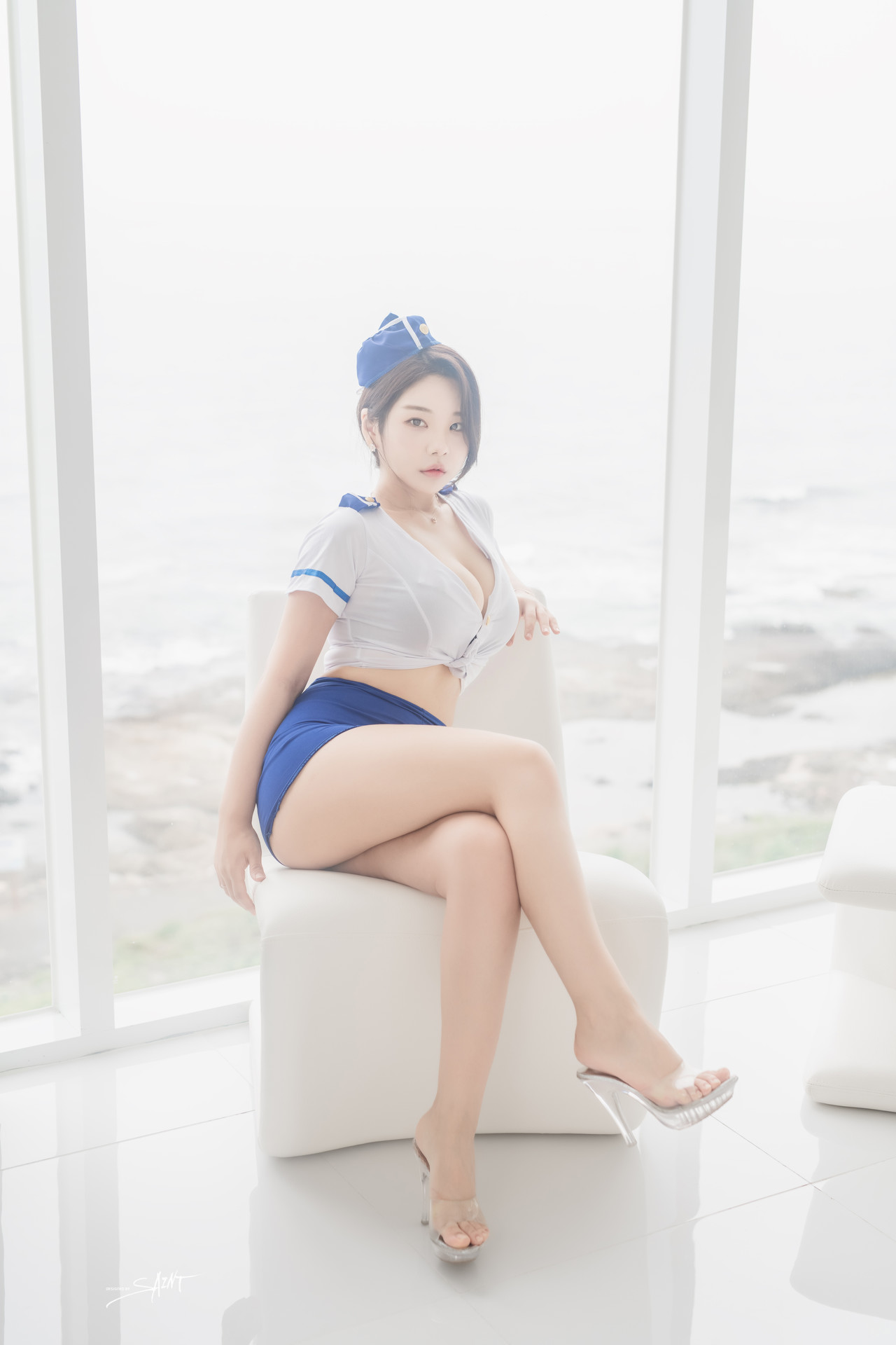 Zzyuri 쮸리, [SAINT Photolife] Blue Marine-lcoser