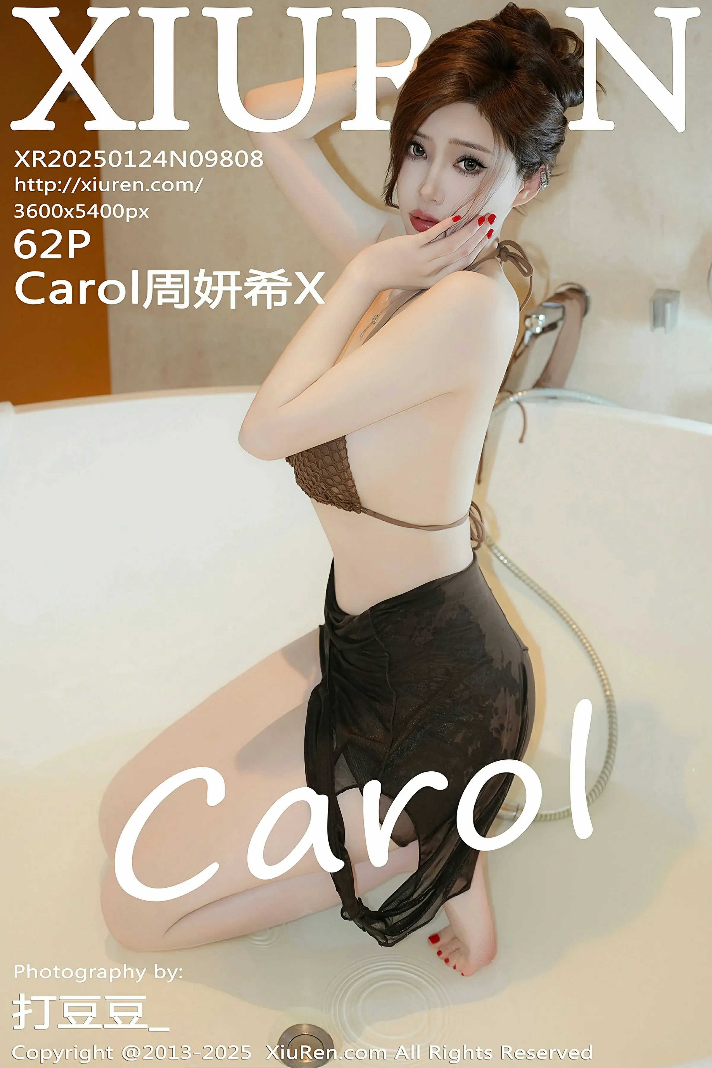 [XiuRen秀人网] No.9808 Carol周妍希X [62P]-lcoser