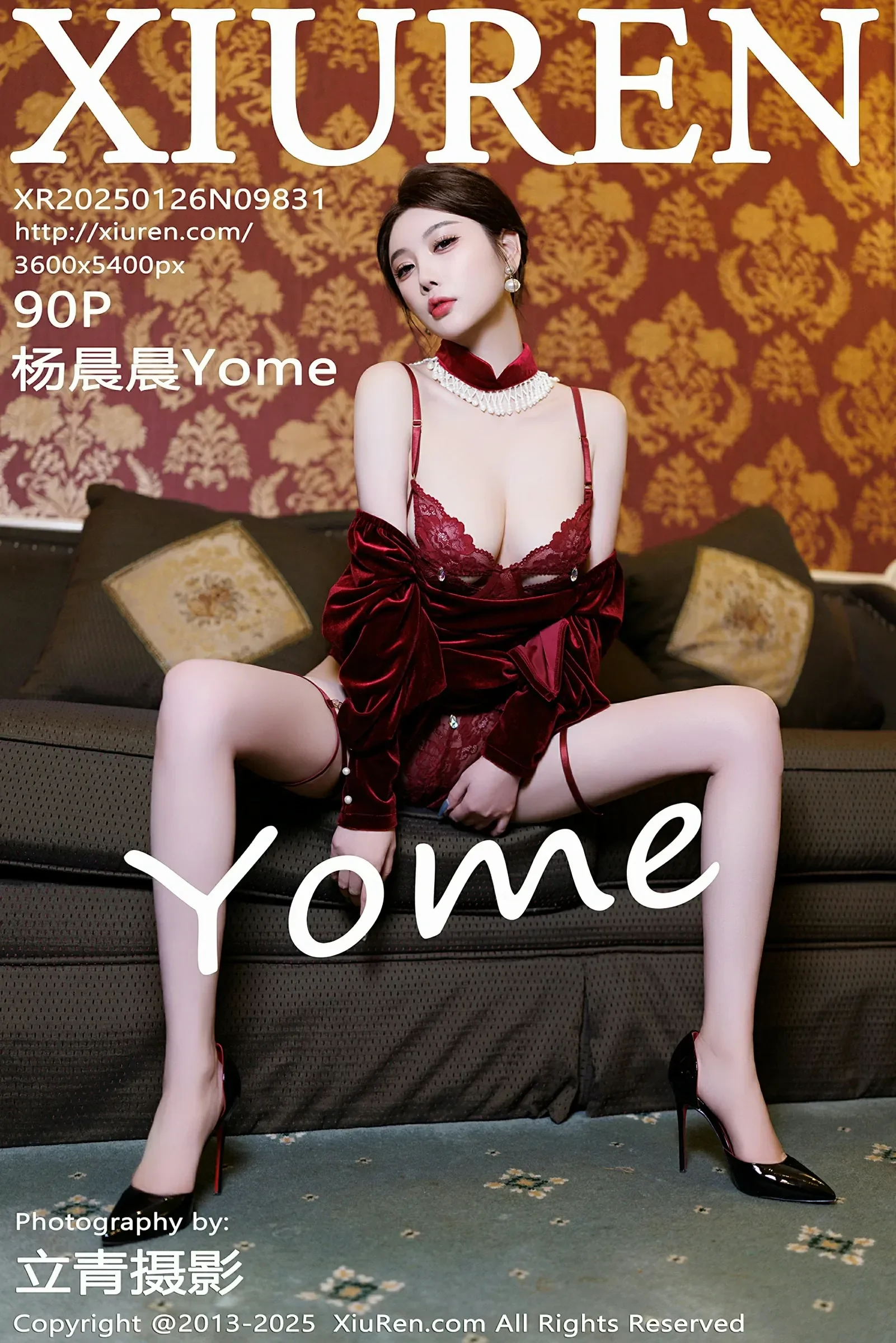 [XiuRen秀人网] No.9831 杨晨晨Yome [90P]-lcoser