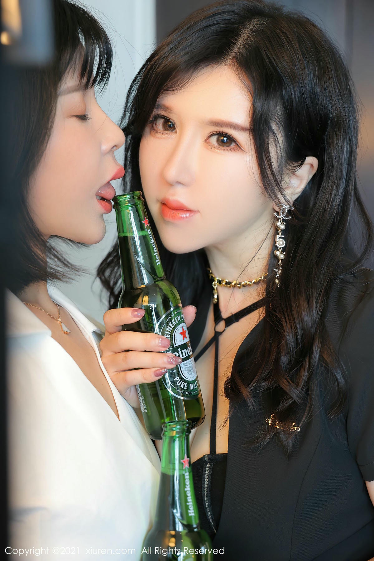 [XiuRen秀人网] No.4047 乖乖小野喵&amp;Lucky沈欢欣-lcoser