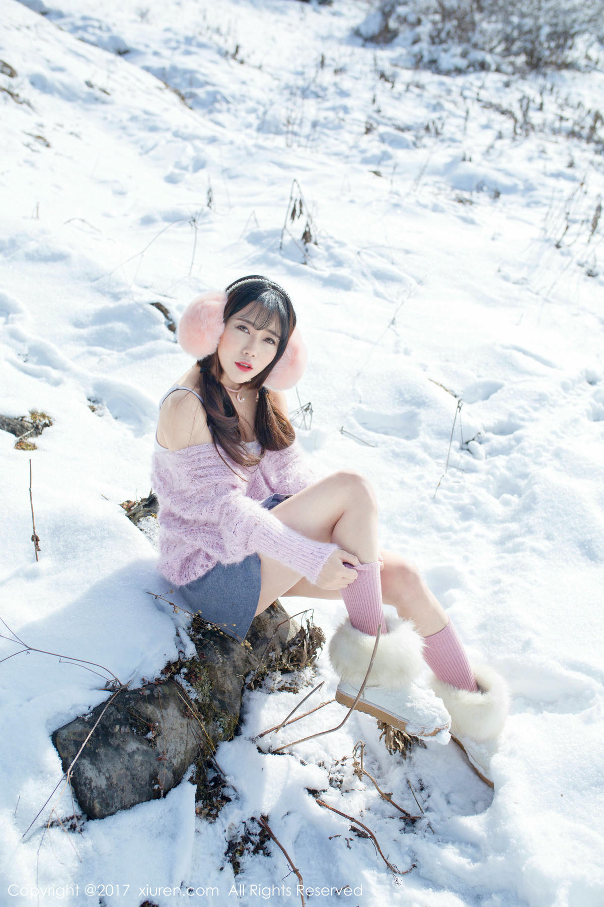 [XiuRen秀人网] No.720 兜豆靓Youlina-lcoser
