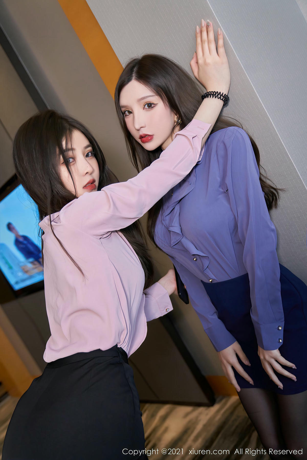 [XiuRen秀人网] No.3618 韩静安&amp;周于希Sandy-lcoser